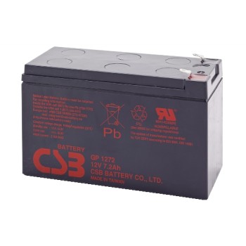 CSB GP1272 - Επαναφορτιζόμενη Μπαταρία Μολύβδου UPS 7.2Ah/12V F2